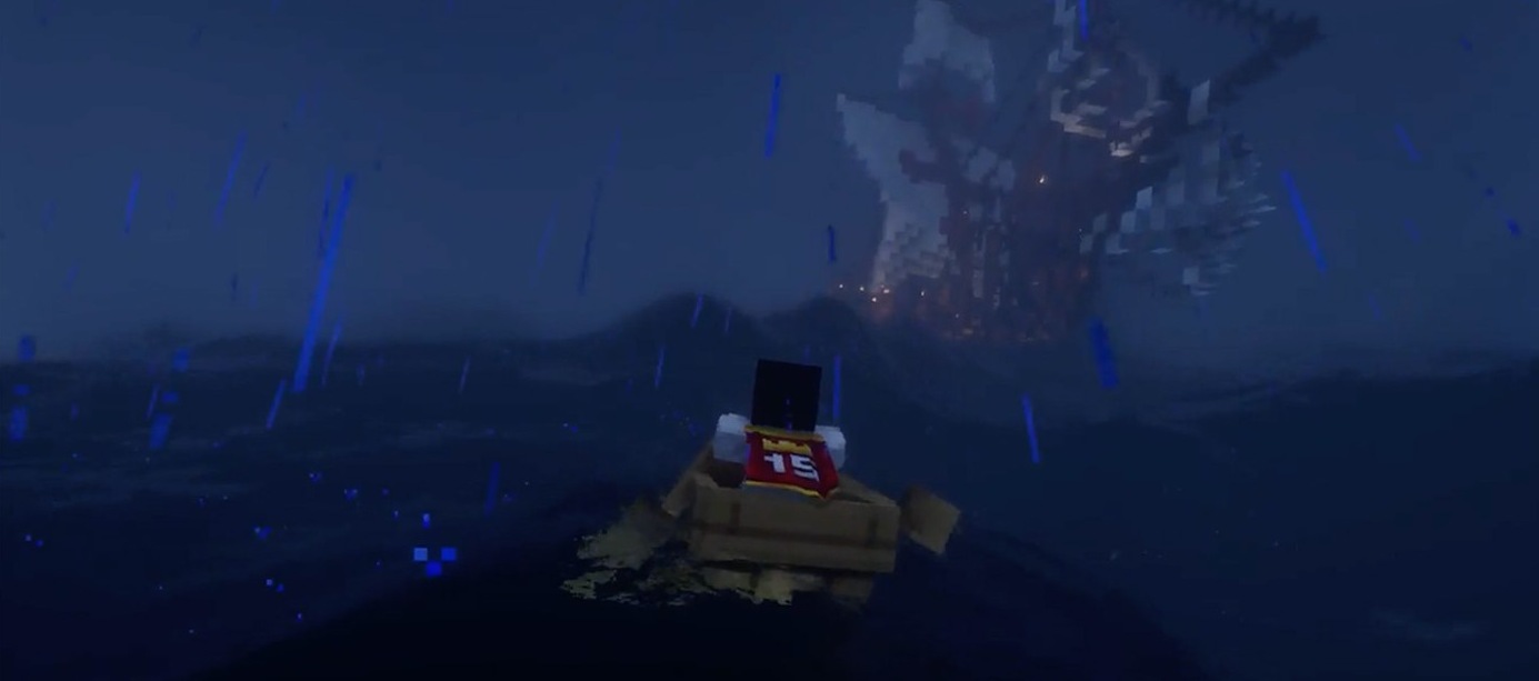 Minecraft Player Showcases Epic Storms with Mods